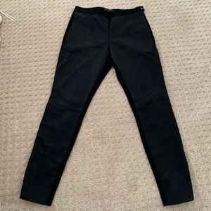 Banana republic Sloan pants with leather